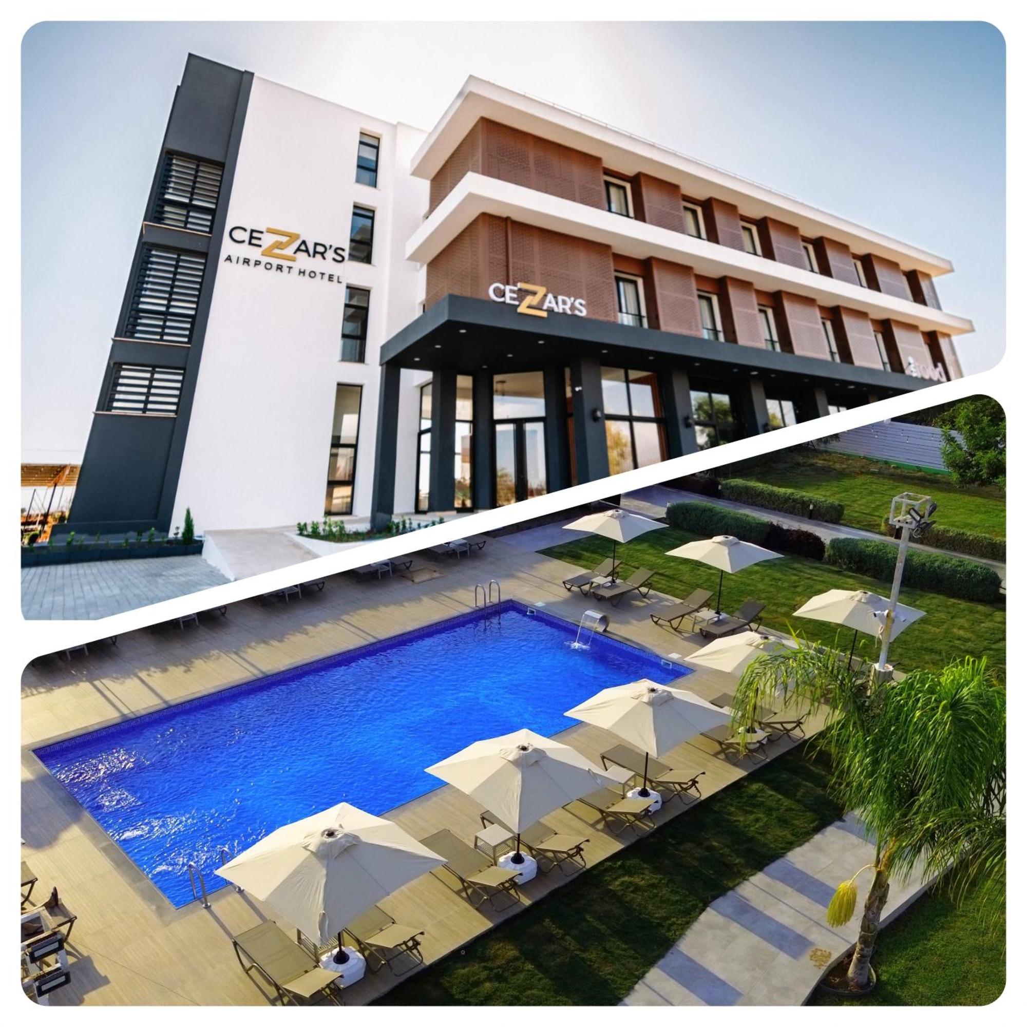 Cezar'S Airport Hotel Nikosia Exterior foto